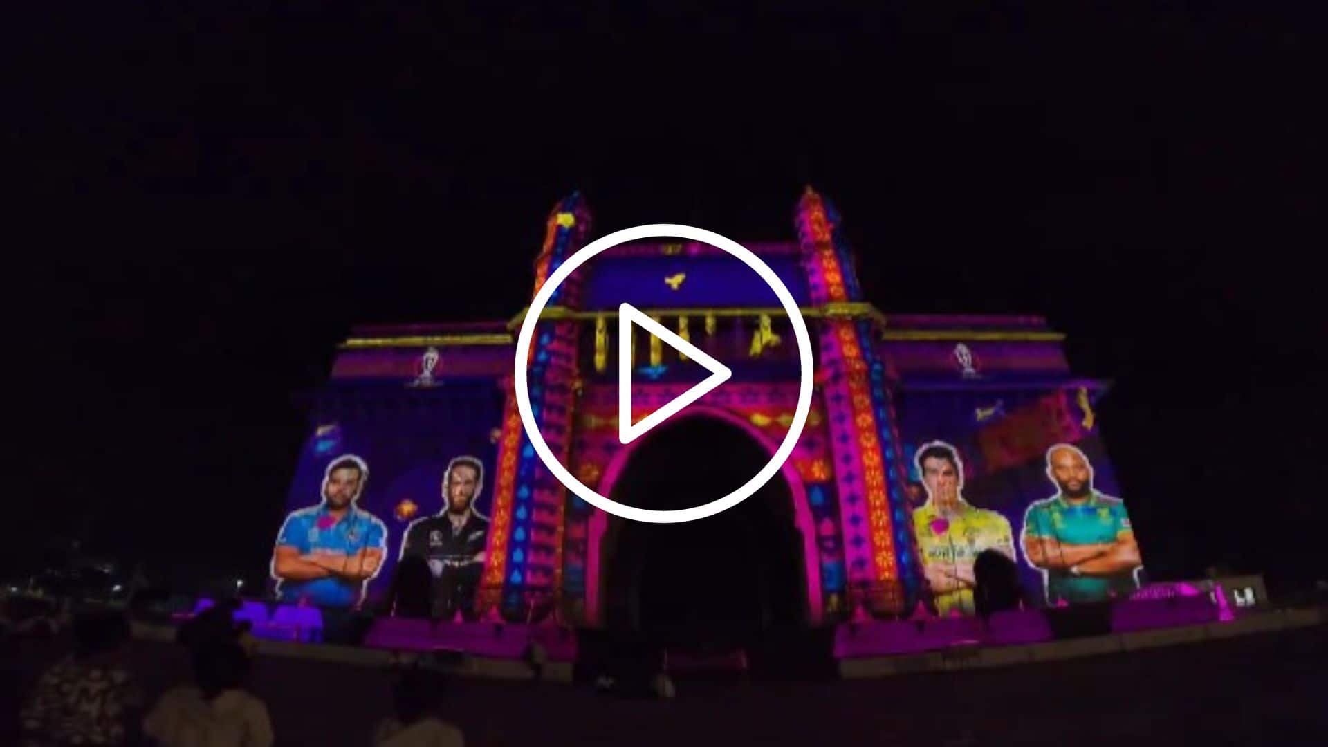 [Watch] Gateway Of India Transforms Into Cricketing Kaleidoscope For Diwali & WC Celebration